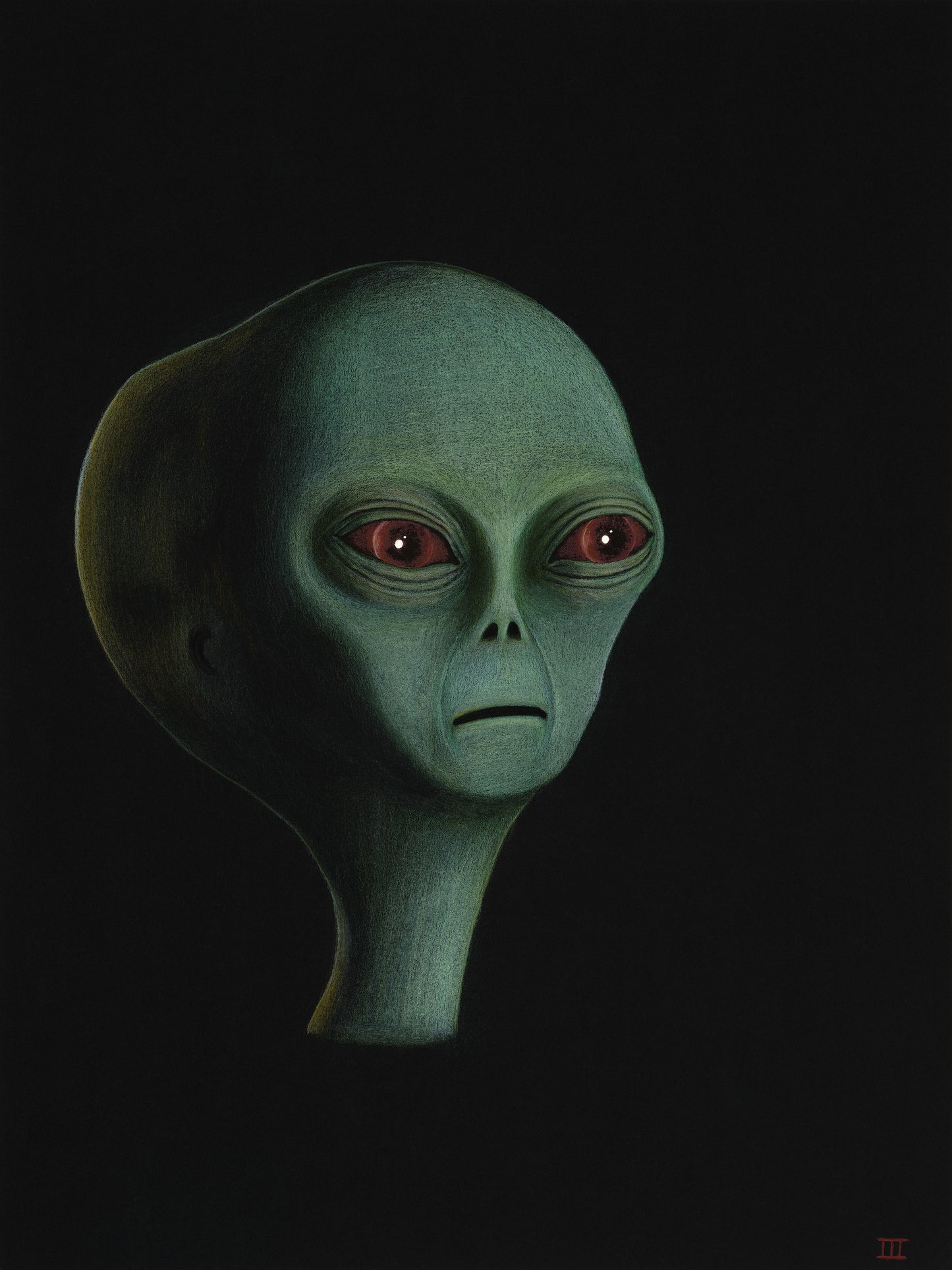 Iel - Extraterrestrial Biological Entity; Size: 3’; Weight: 30-40lbs; Origin: Zeta Reticuli; Function: Ambassador